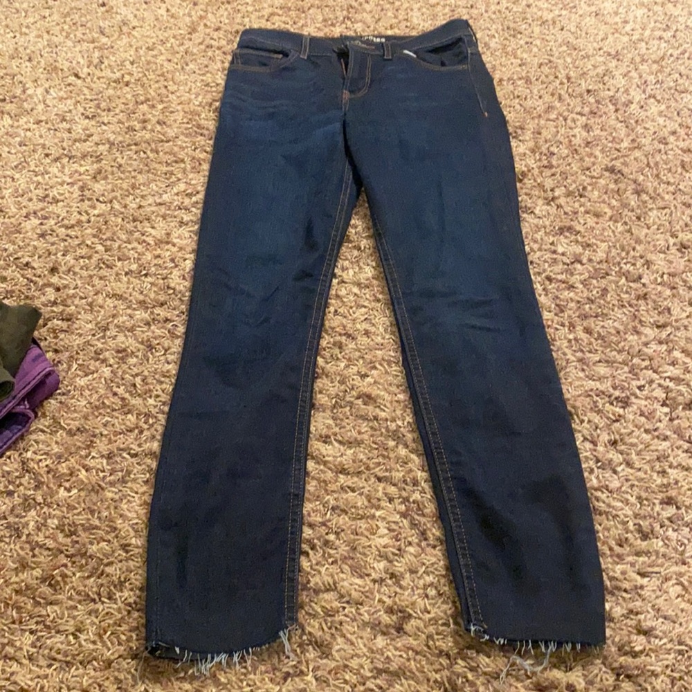 Express raw hem
